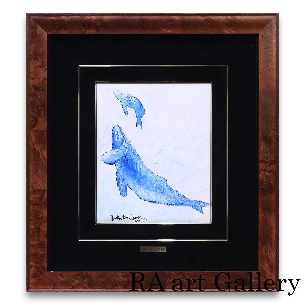 ラッセン 原画 真作保証 シークレット・プレイス 証明書 オリジナル