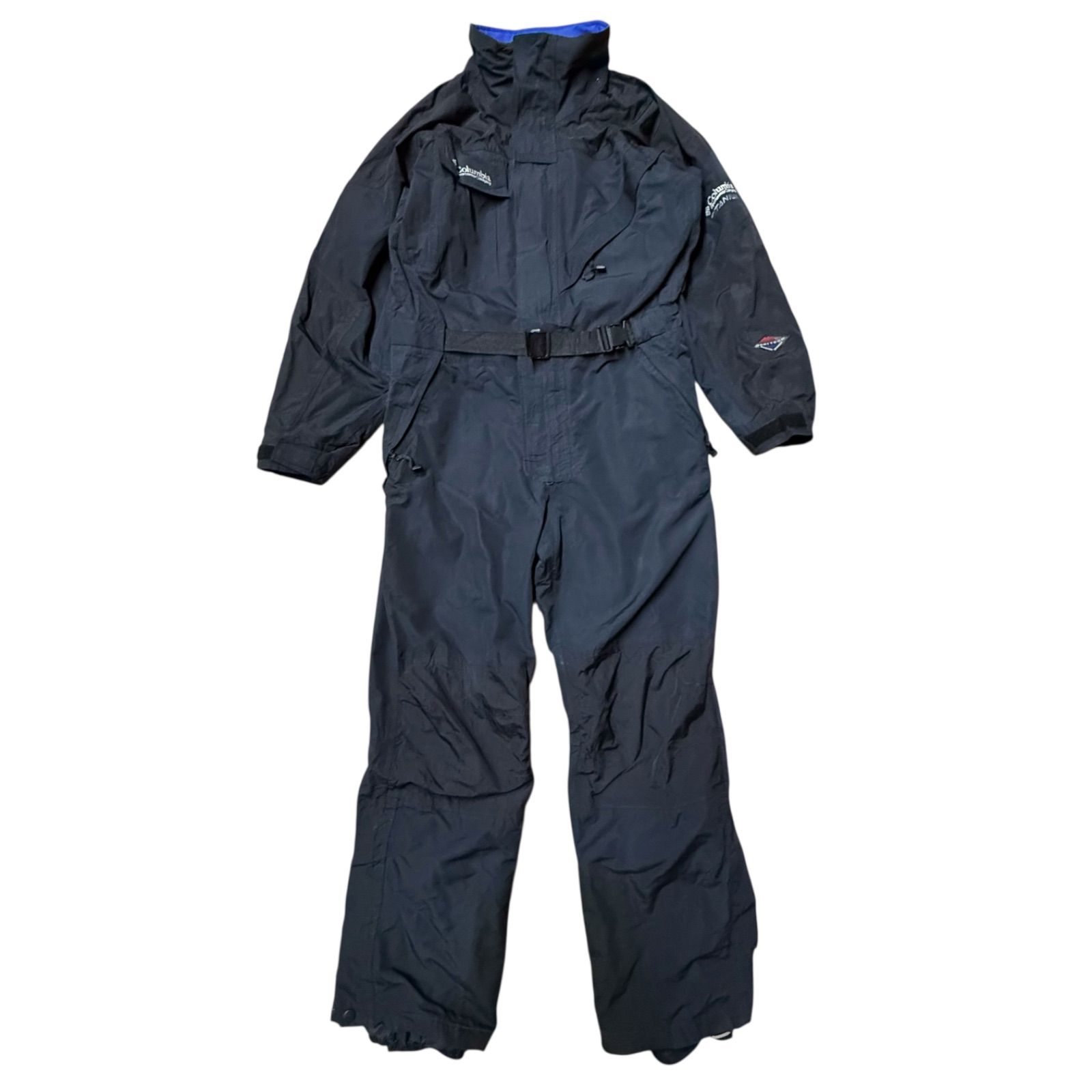 Columbia コロンビア スキーウェア スノボ つなぎ 黒 - メルカリ