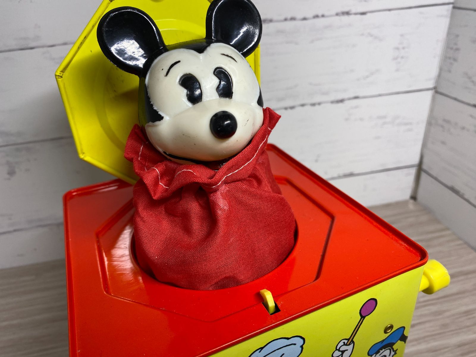 ミッキーマウス びっくり箱 W.D.P. カーニバル社 ミッキーマウス