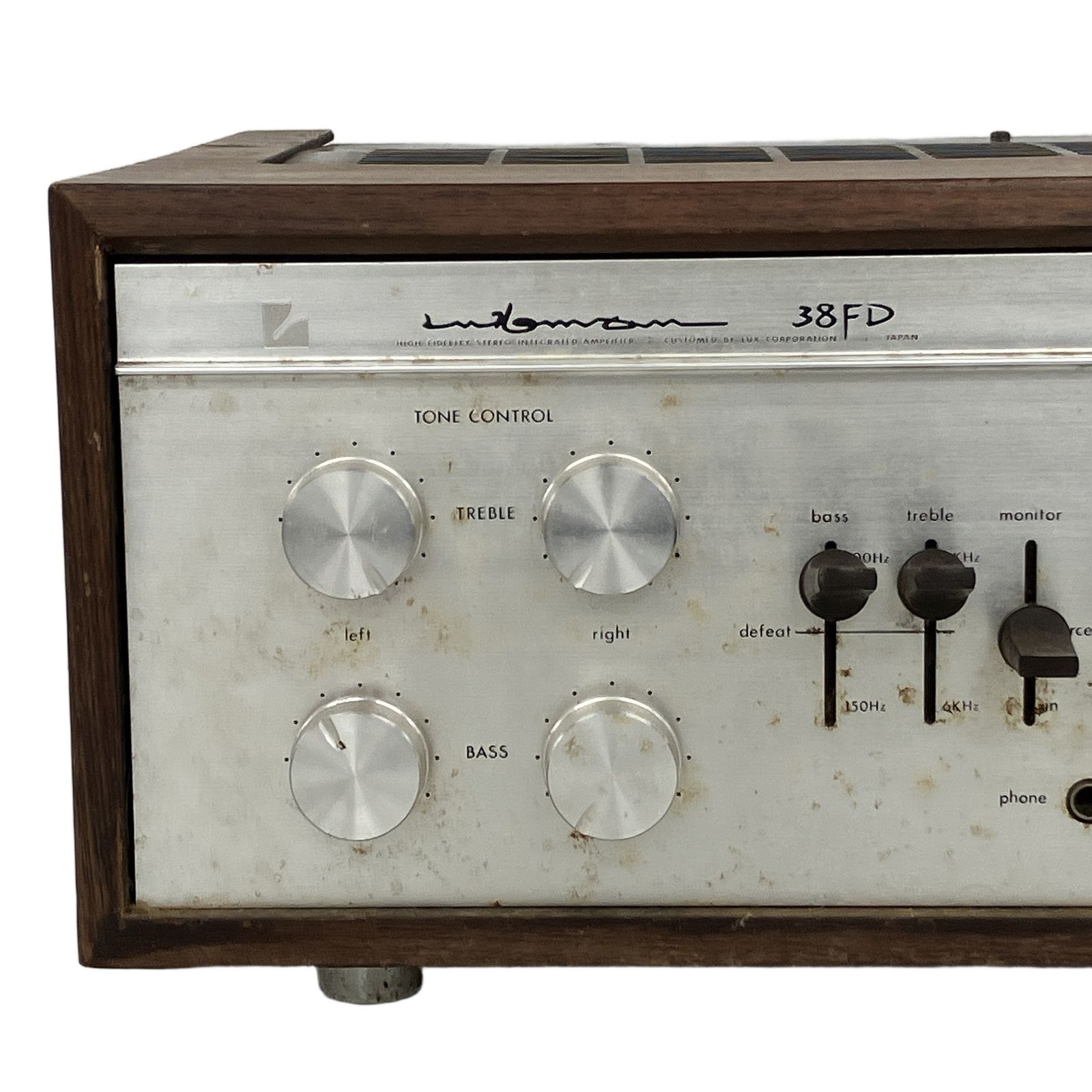 LUXMAN SQ38FD ラックスマン 管球式 プリメインアンプ 電源ケーブル欠