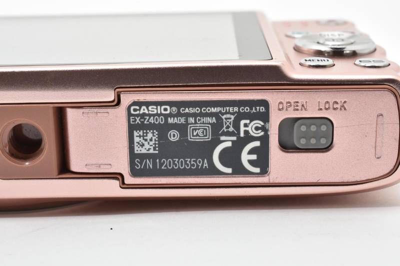 CASIO コンパクトデジタルカメラ EXILIM EX-Z400 ブラウン カシオ