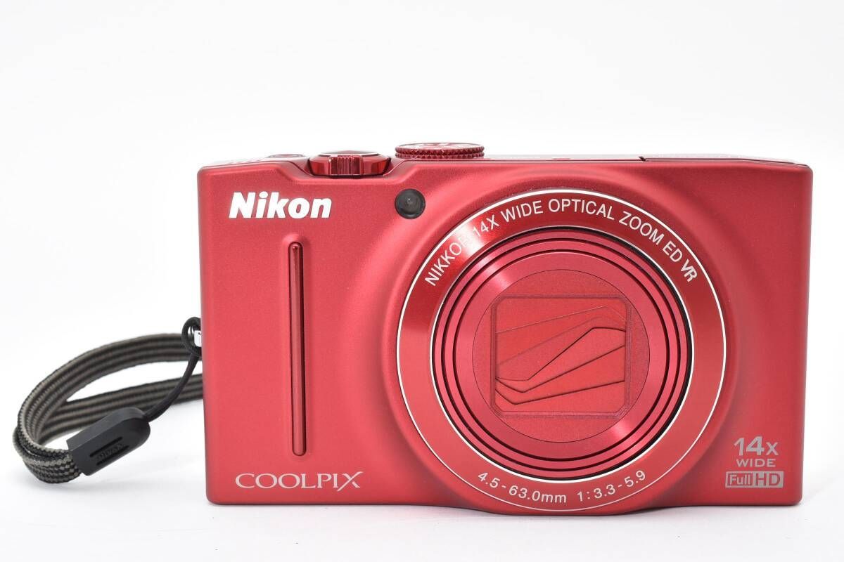 Nikon COOLPIX S8200 レッド【ジャンク】 Nikon COOLPIX S8200