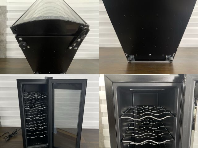 WIWCTE12BFGADX ミニワインクーラー 32リットル WIE 電子ミニワイン