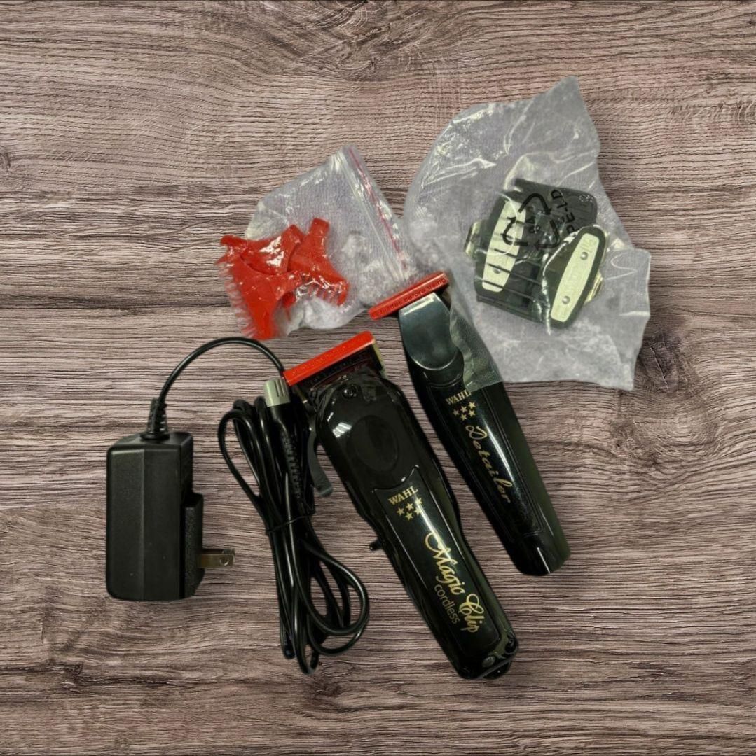 WAHL MagicClip&Detailerバリカンブラック@72x😀@p86 - メルカリ