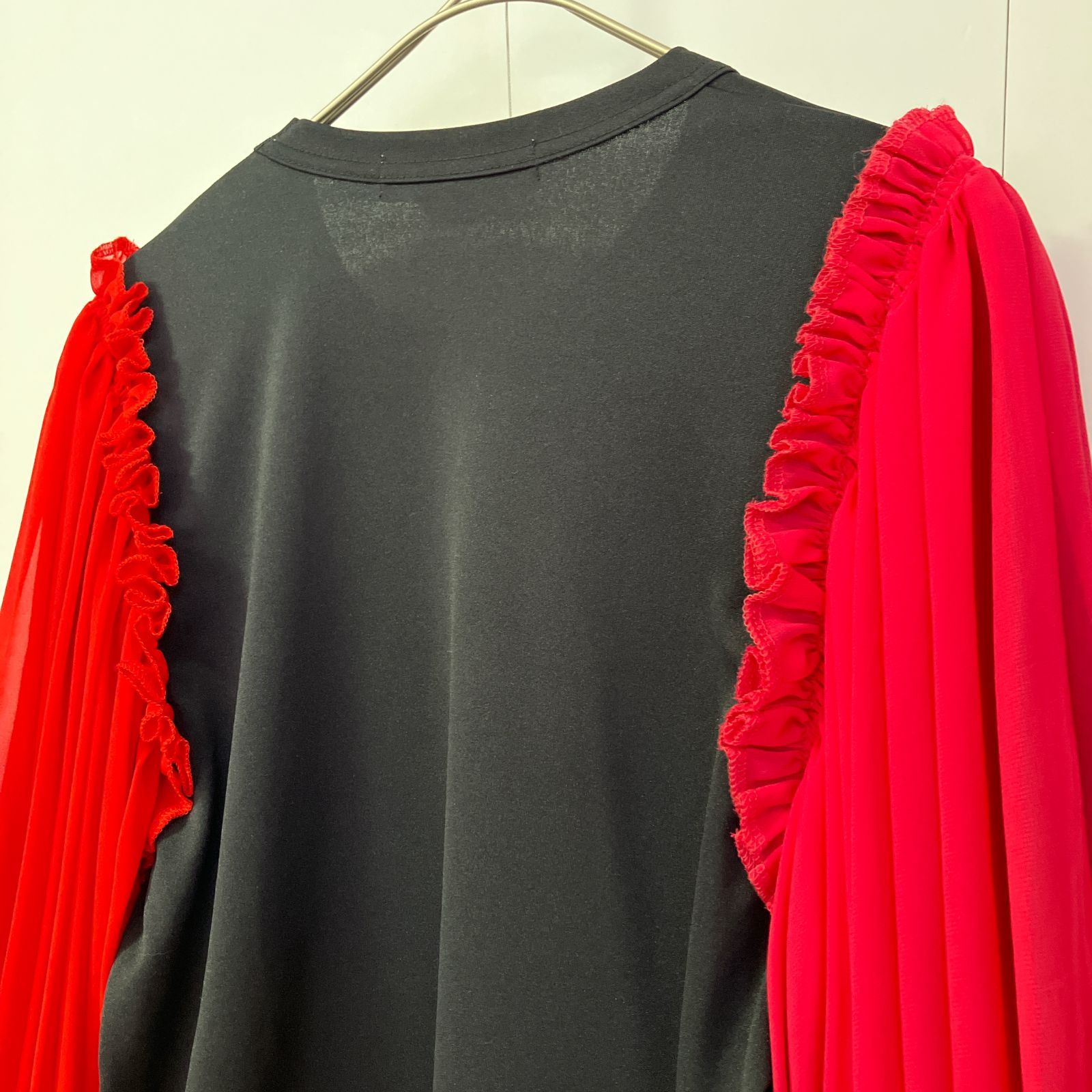 良品】COMME des GARCONS コムデギャルソン ブラウス XS パフスリーブ