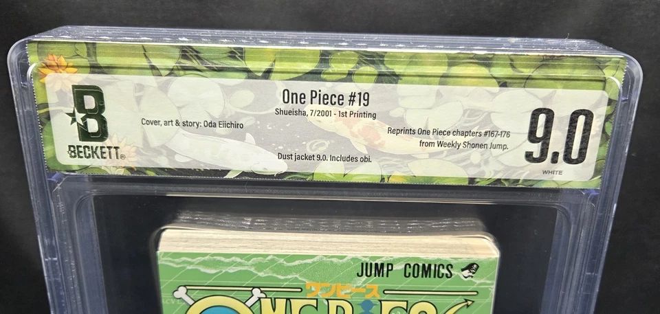 BGS 9.0 ワンピース ONE PIECE 19巻 Vol.19 初版 1st Printing Beckett
