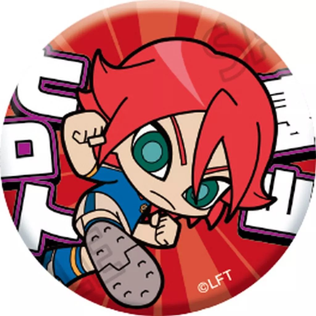 中古】バッジ・ビンズ 基山ヒロト 「イナズマイレブン POP UP SHOP 缶