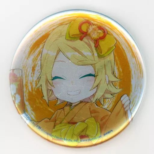 中古】バッジ・ピンズ(キャラクター) 鏡音リン(アップ) 「VOCALOID