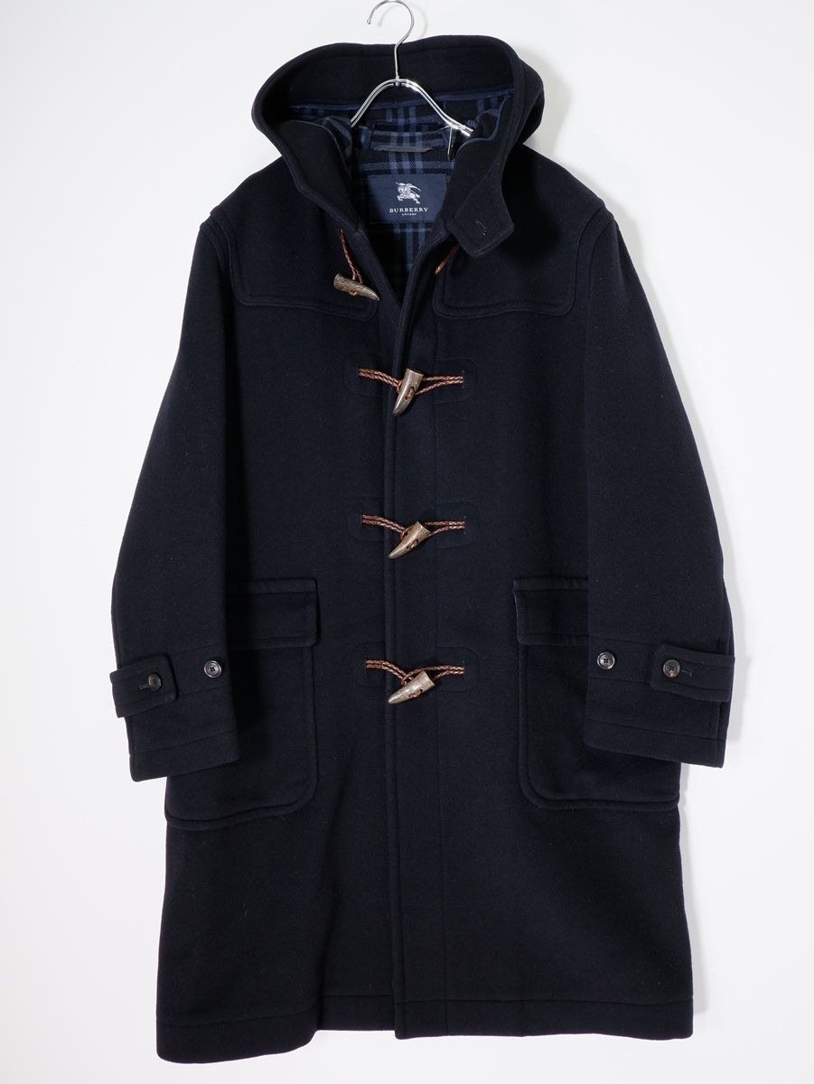 BURBERRY LONDONバーバリー ロンドン 上質ダブルフェイス羊毛ウール