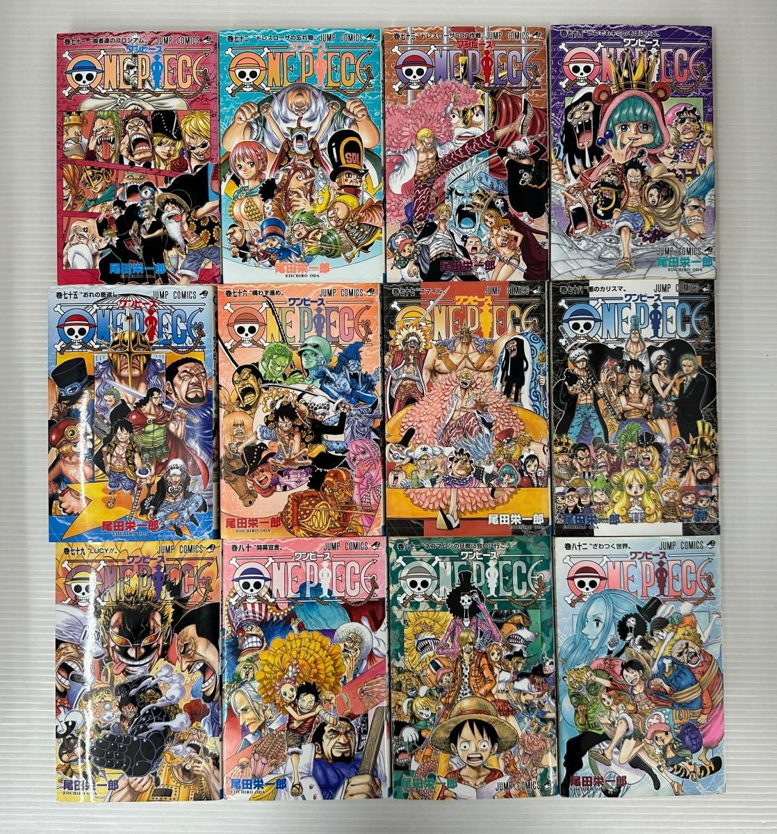 中古品】ONE PIECE ワンピース 漫画 1～105巻 被り有り、抜け有り