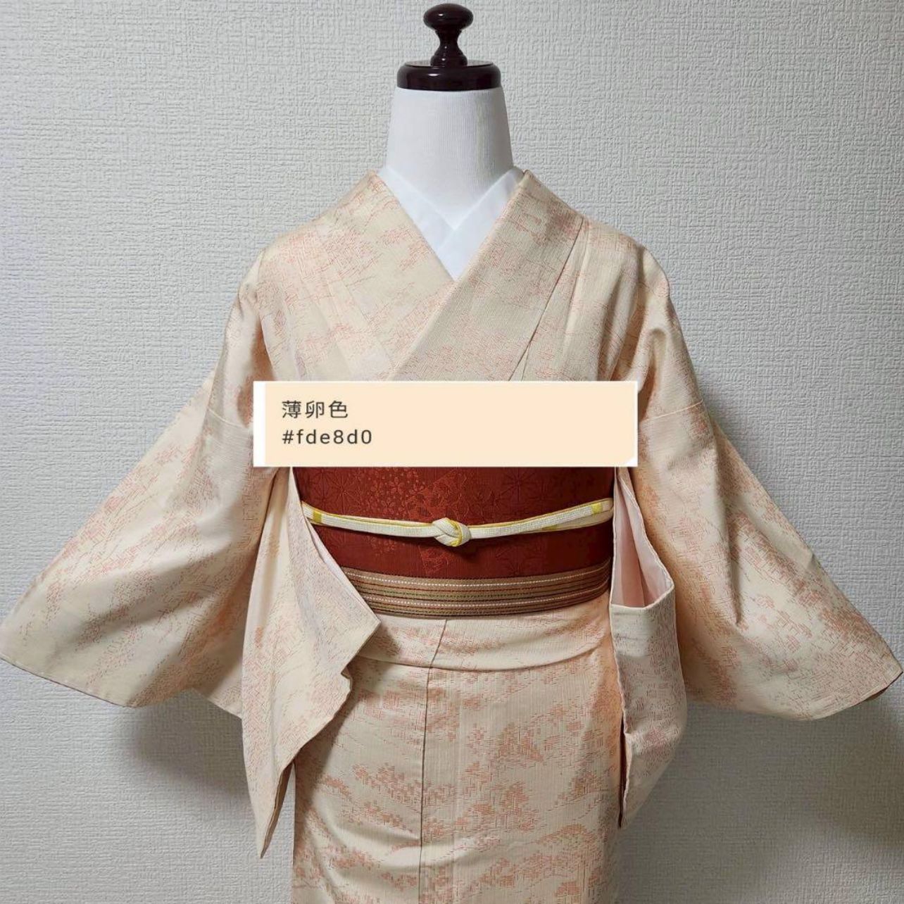 正絹 紬 十日町紬風 小紋 フルセット 4点 未着用 S〜M カ1-5 - メルカリ