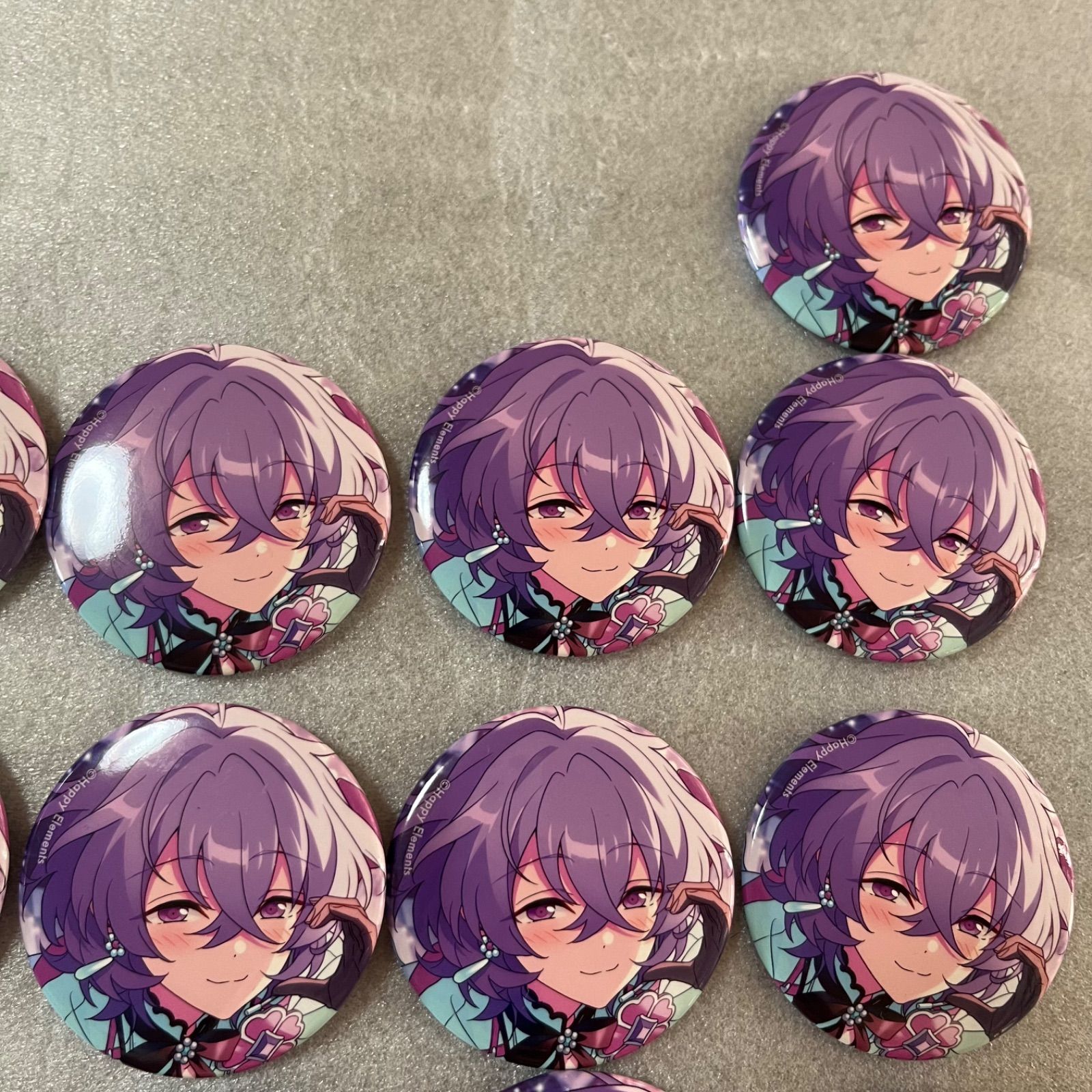 まとめ売り ユメ 花群冬芽 フィーチャー 缶バッジ コレ缶 あんスタ 120