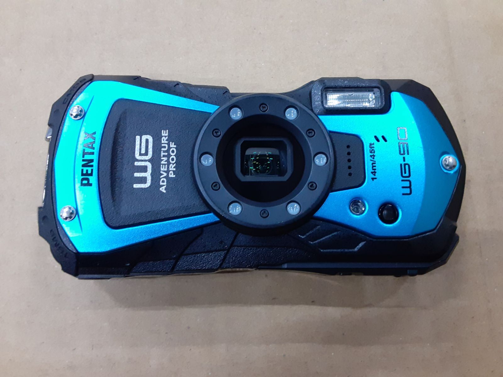 ☆通電未確認/ジャンク☆ PENTAX コンパクトデジタルカメラ WG-90 中古