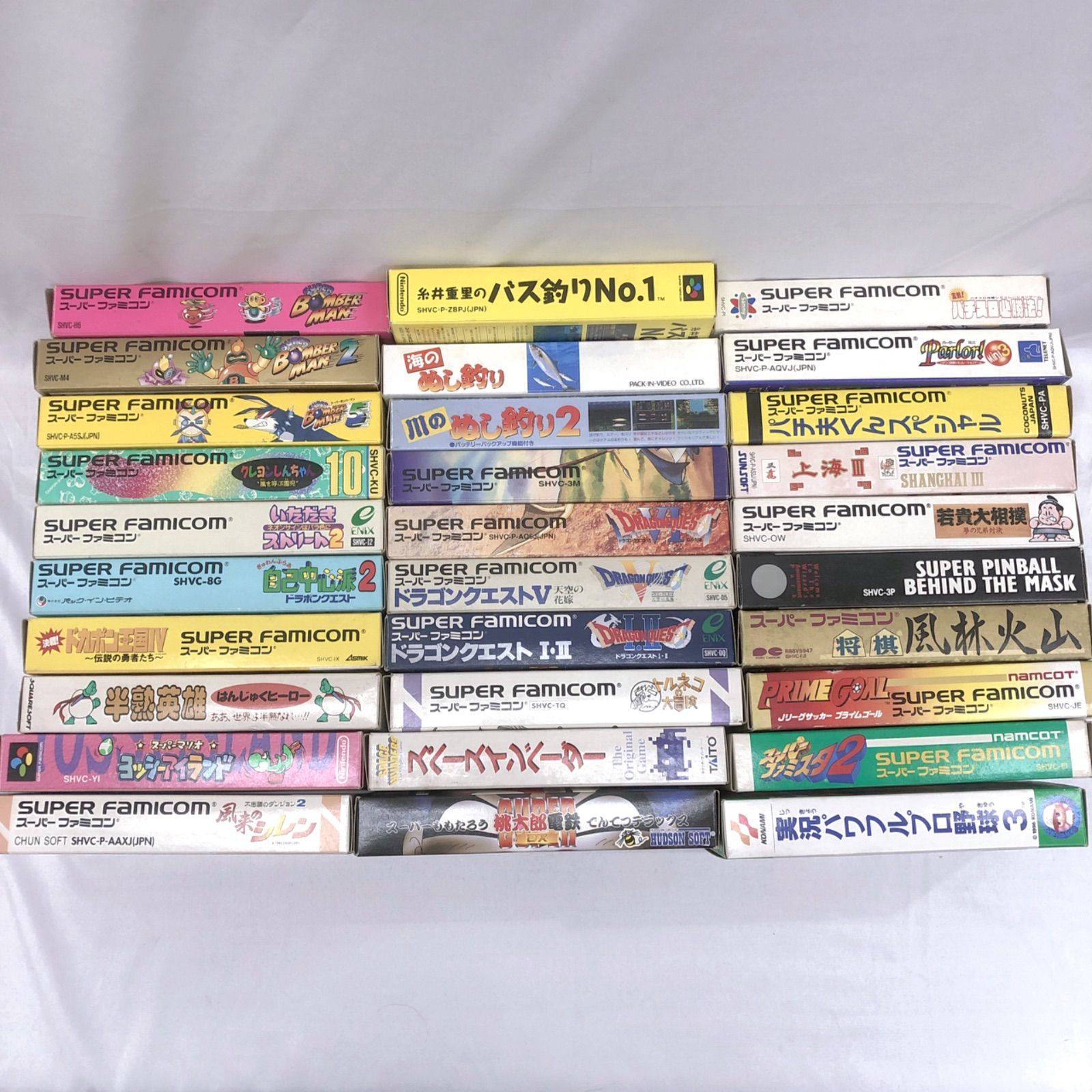 スーパーファミコン ソフト 30本まとめ【ジャンク品】 - メルカリ