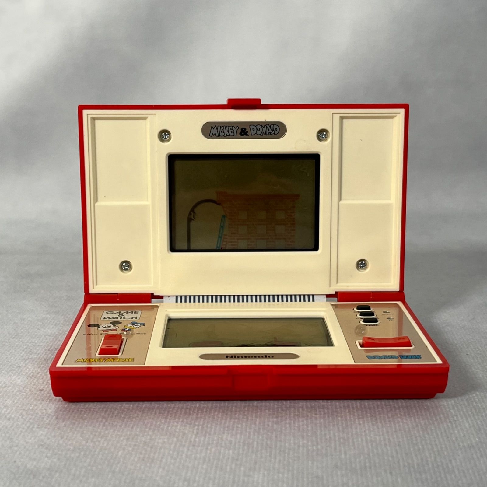 管2602-185】任天堂 Nintendo ゲーム＆ウォッチ ミッキー＆ドナルド DM