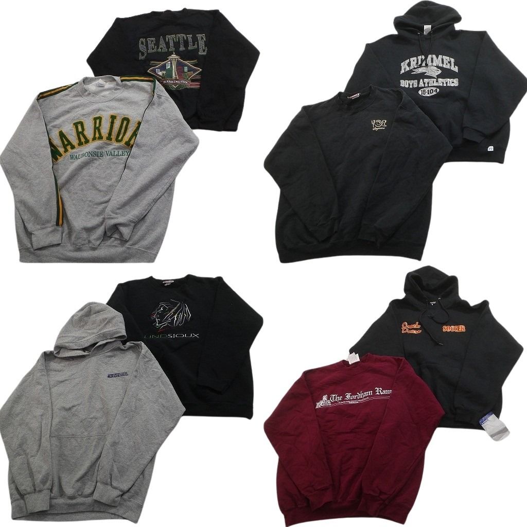 古着卸 まとめ売り オールドスウェット 8枚セット (メンズ L