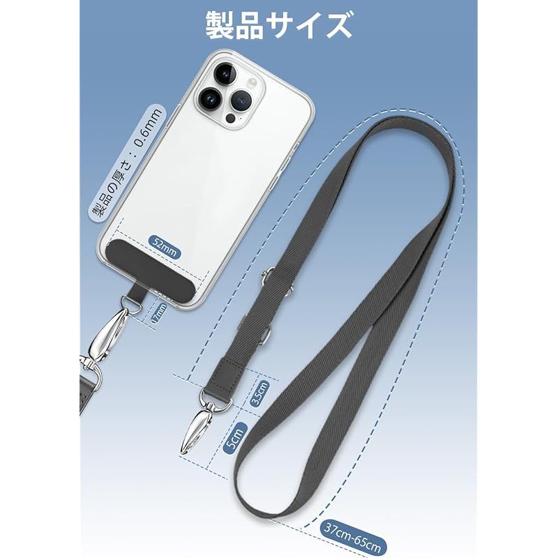 新品】 [ZXZone] スマホショルダー 斜めがけ首掛け肩掛け 携帯