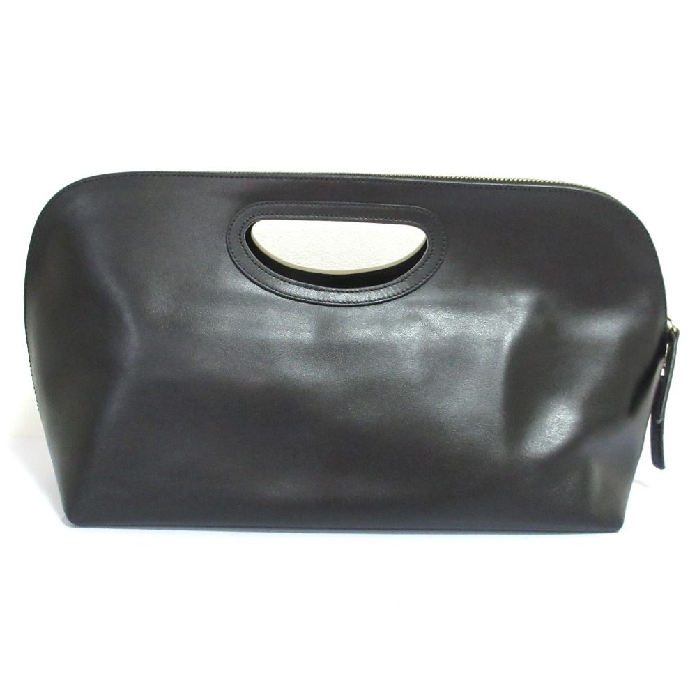 美品 PELLICO ペリーコ バイカラー レザー ハンドバッグ クラッチ