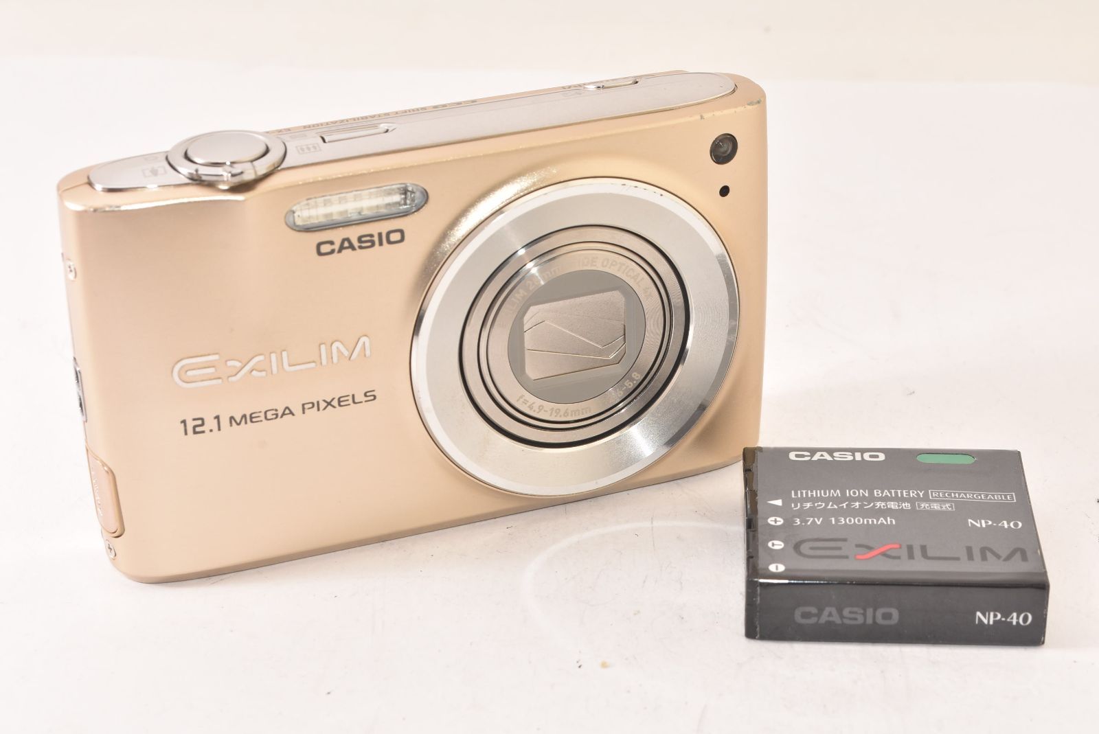 CASIO カシオ EXILIM ZOOM EX-Z400 ゴールド コンパクトデジタルカメラ