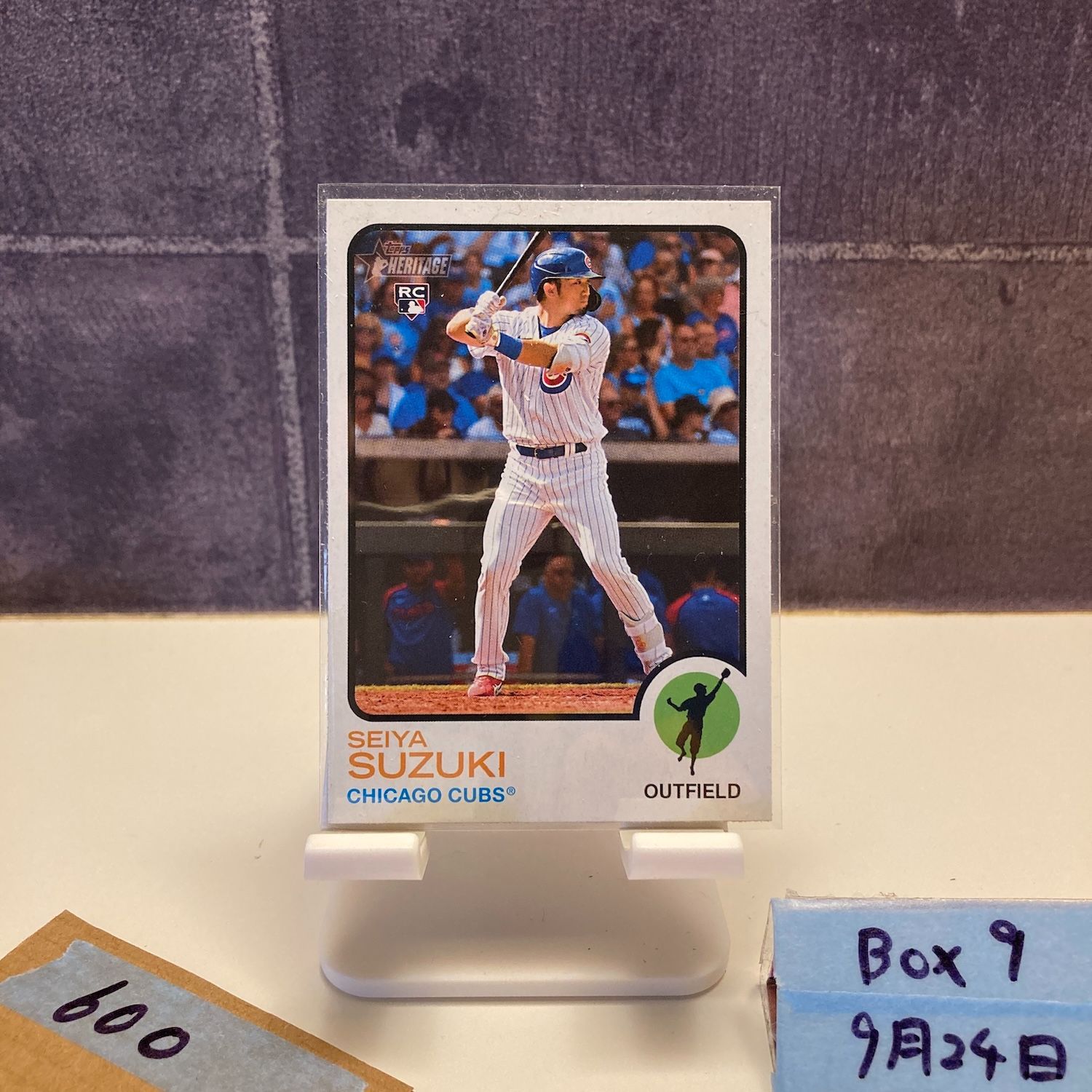 2022 Topps Heritage 鈴木誠也 Seiya Suzuki シカゴカブス Outfield RC