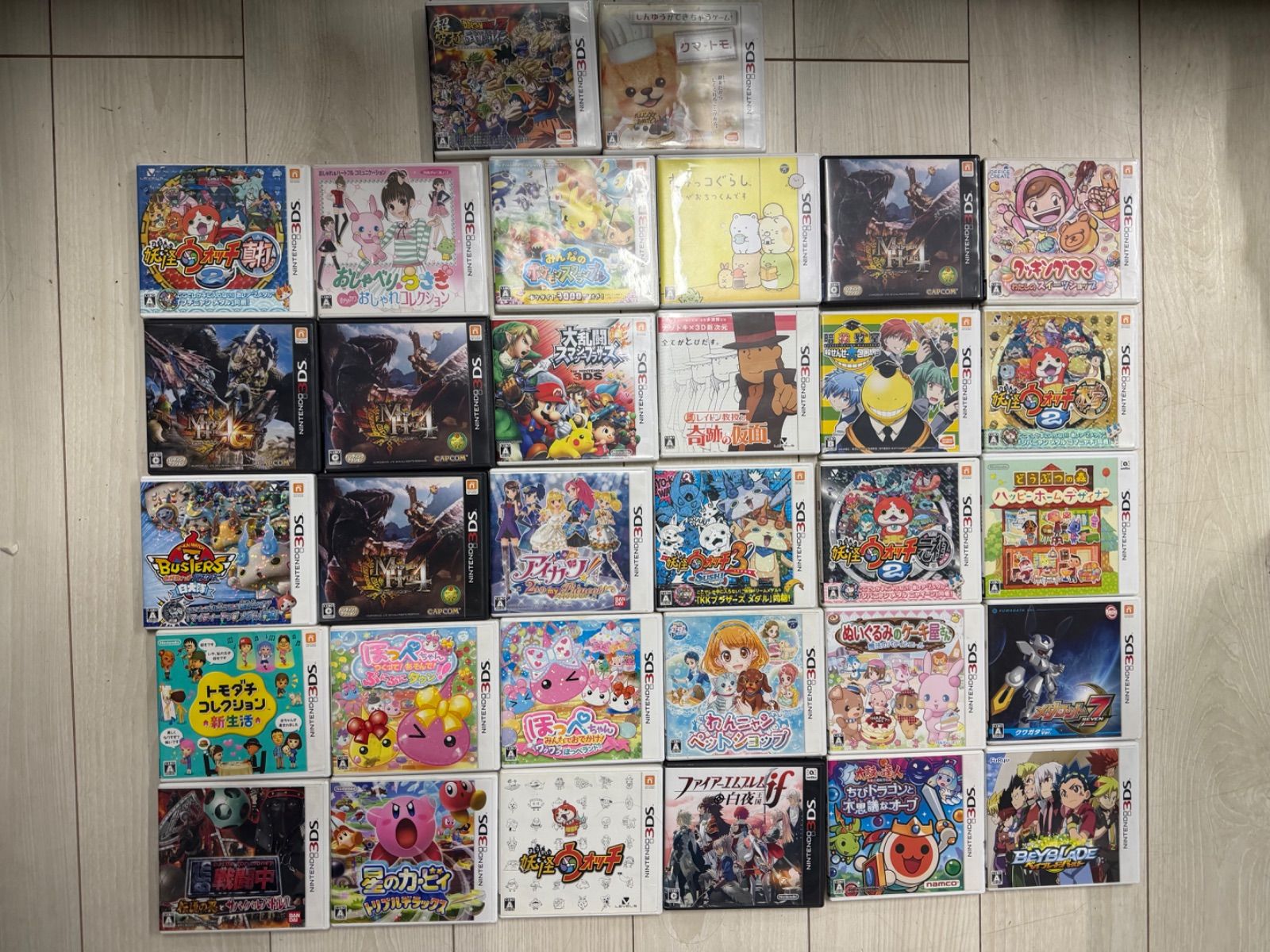 任天堂3DSソフトケースのみ 取説付 ソフト無 32個セット - メルカリ