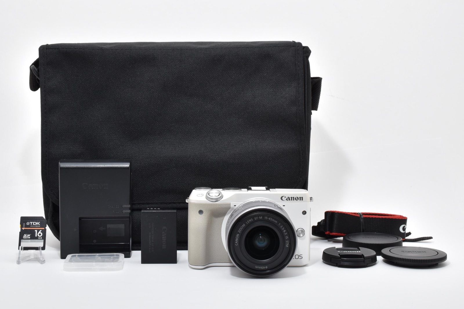 美品】キヤノン Canon EOS M3 レンズキット☆WIFi搭載&高画質