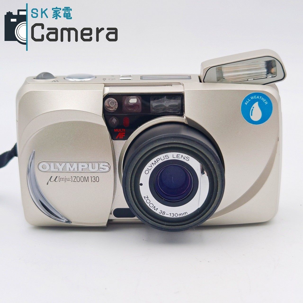 中古】 OLYMPUS μ [mju:] ZOOM 130 オリンパス ミュー コンパクト