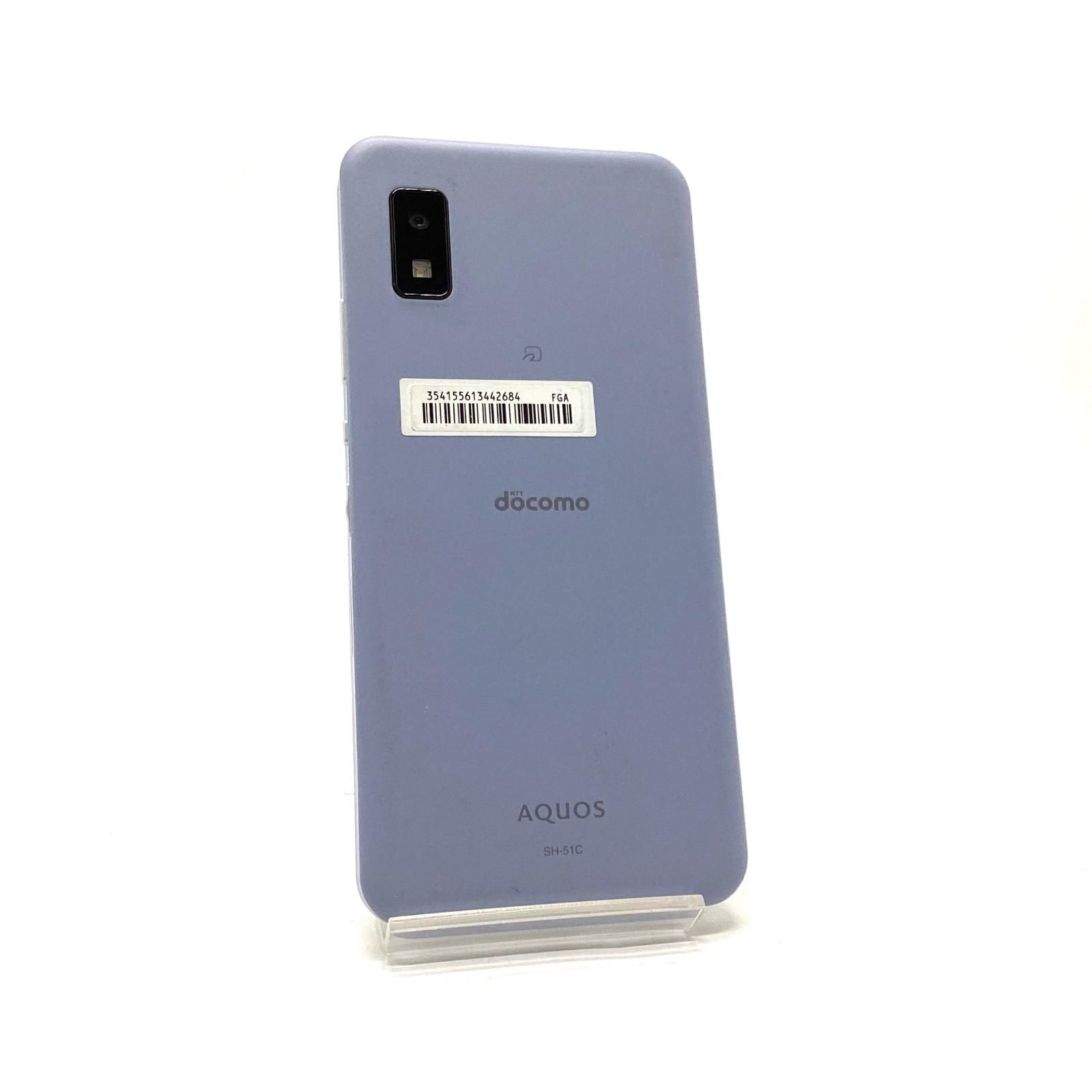 SHARP AQUOS wish2 64GB ブルー docomo SH-51C 白ロム 動作確認済