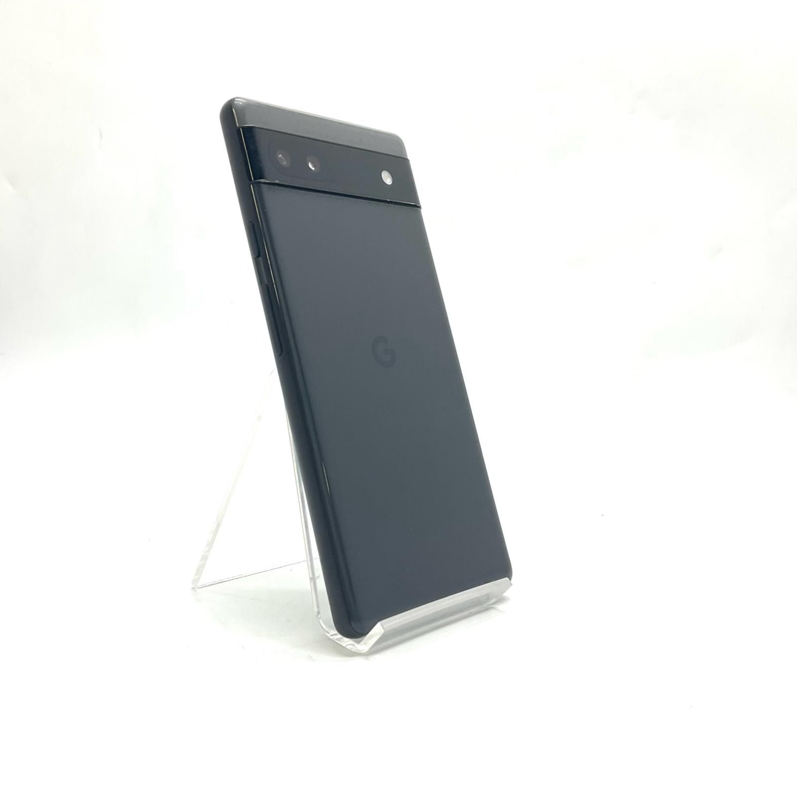 Google Pixel 6a 128GB Charcoal au GB17L 動作確認済【全額返金保証