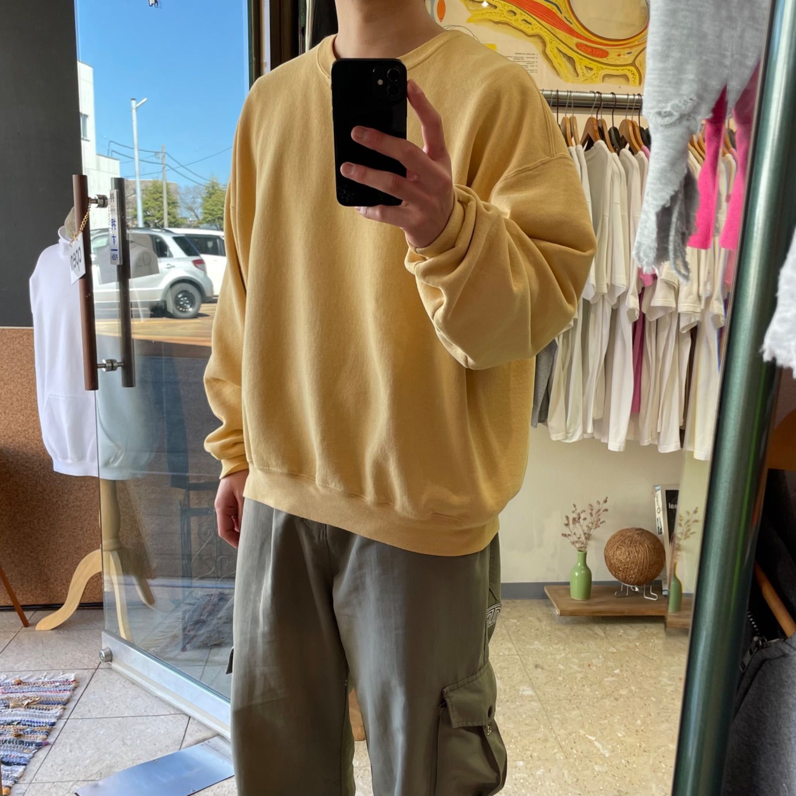 90s メキシコ製 【Russell athletic】 ラッセルアスレチック 無地