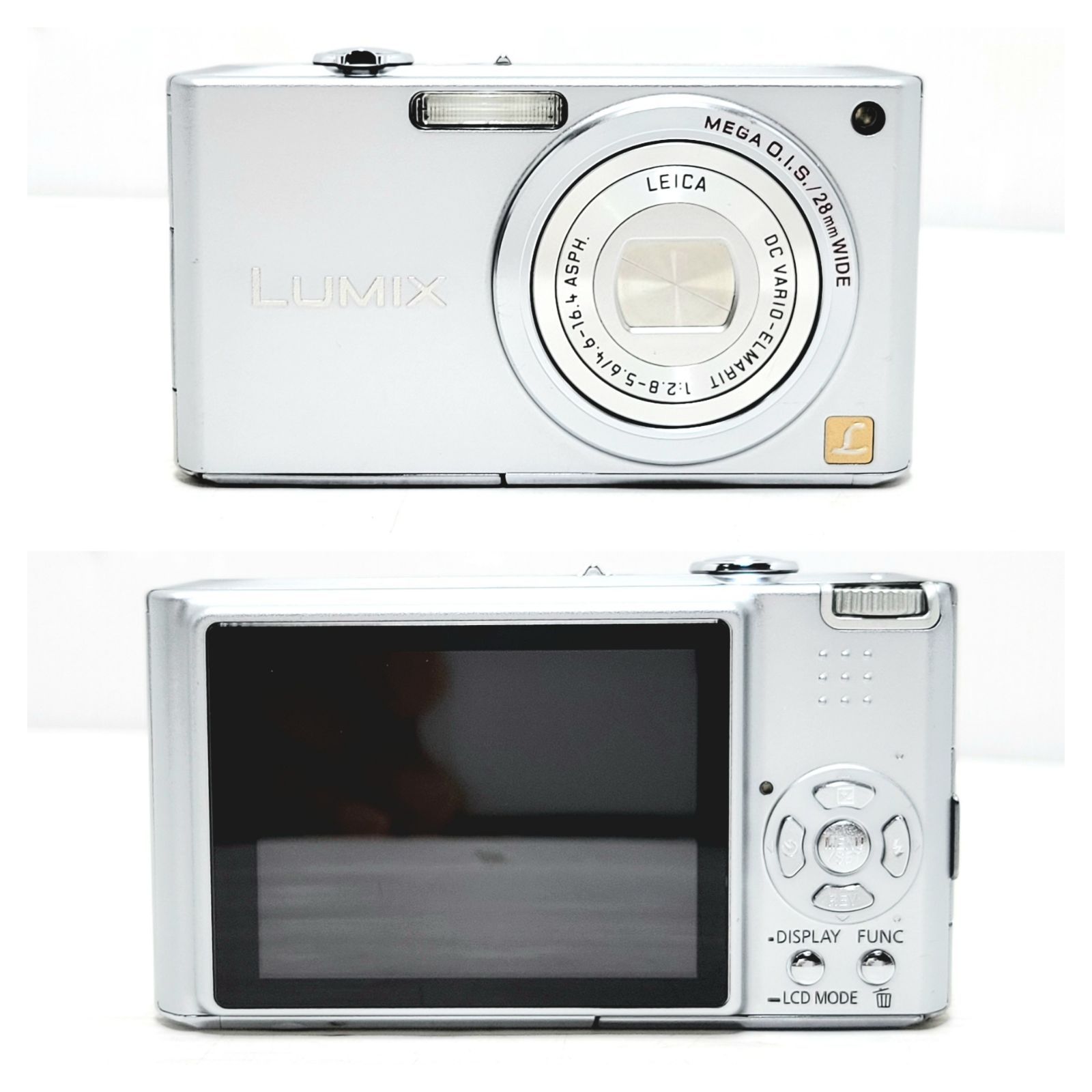正常動作品】Panasonic LUMIX DMC-FX33 シルバー - メルカリ