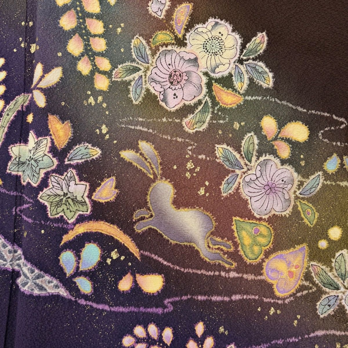 美品】 付下げ 身丈170cm 裄丈69.5cm L 袷 翠山工房 やまと 落款