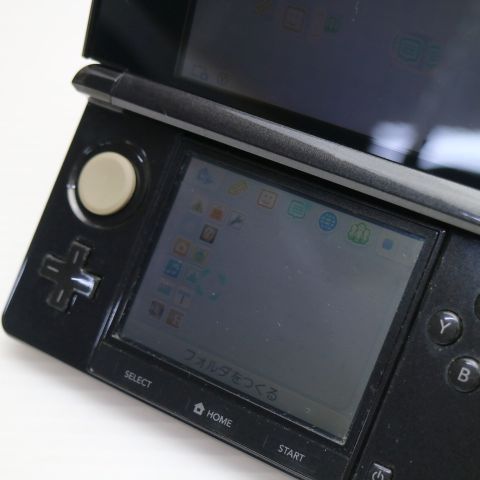 美品 ニンテンドー3DS コスモブラック 即日発送 game 任天堂 本体 土日