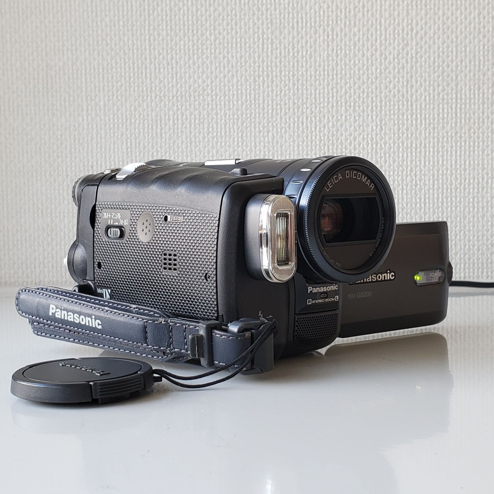 通電・基本動作確認 パナソニック Panasonic NV-GS200 NV-GS200K-K