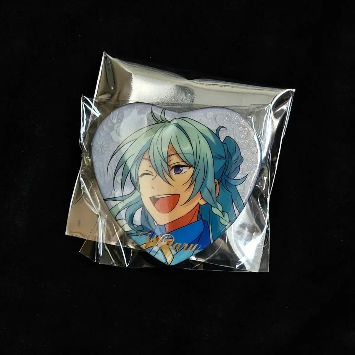 あんさんぶるスターズ！ 日々樹 渉 白スーツ ハート缶バッジ 中国