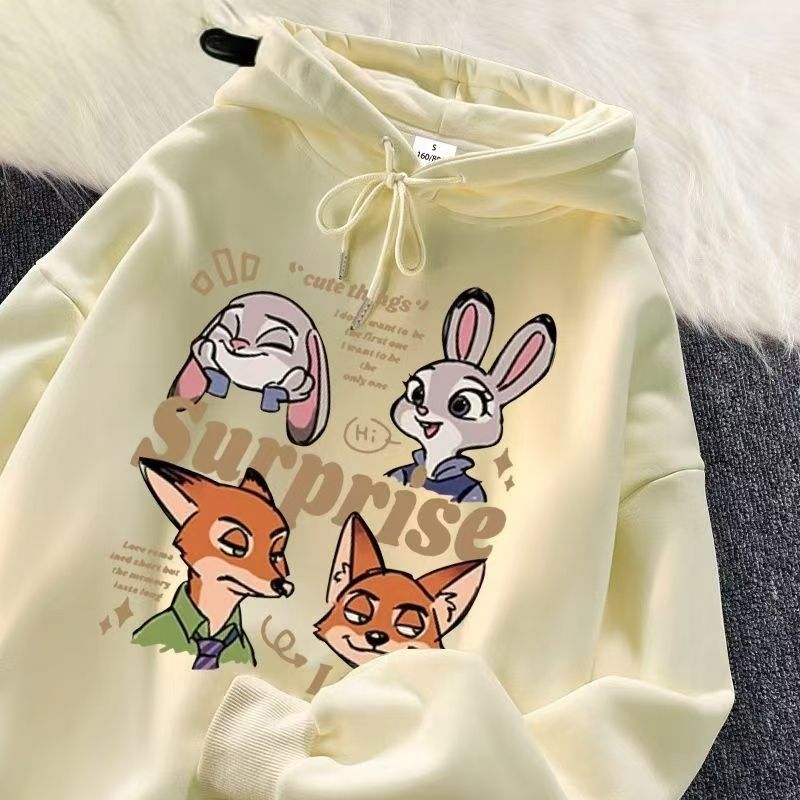 ズートピア プリントパーカー ニックジュディ 6 色展開 - メルカリ