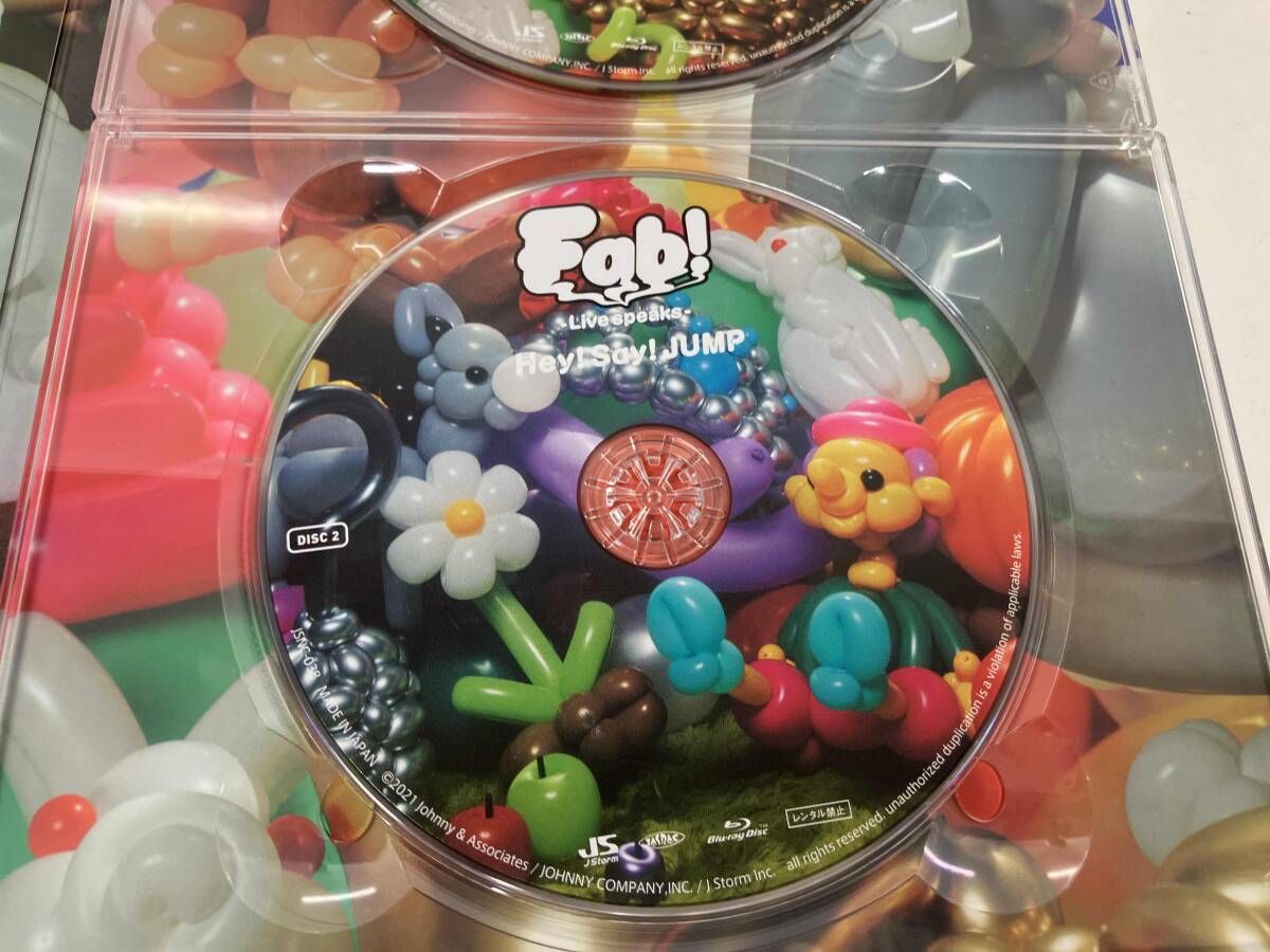 Hey! Say! JUMP Fab! -Live speaks.-(完全受注生産限定版)(Blu-ray