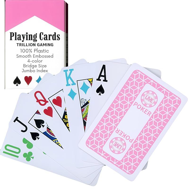 カジノ導入数全国NO.1」TRILLION GAMING Playing Card 4色トランプ