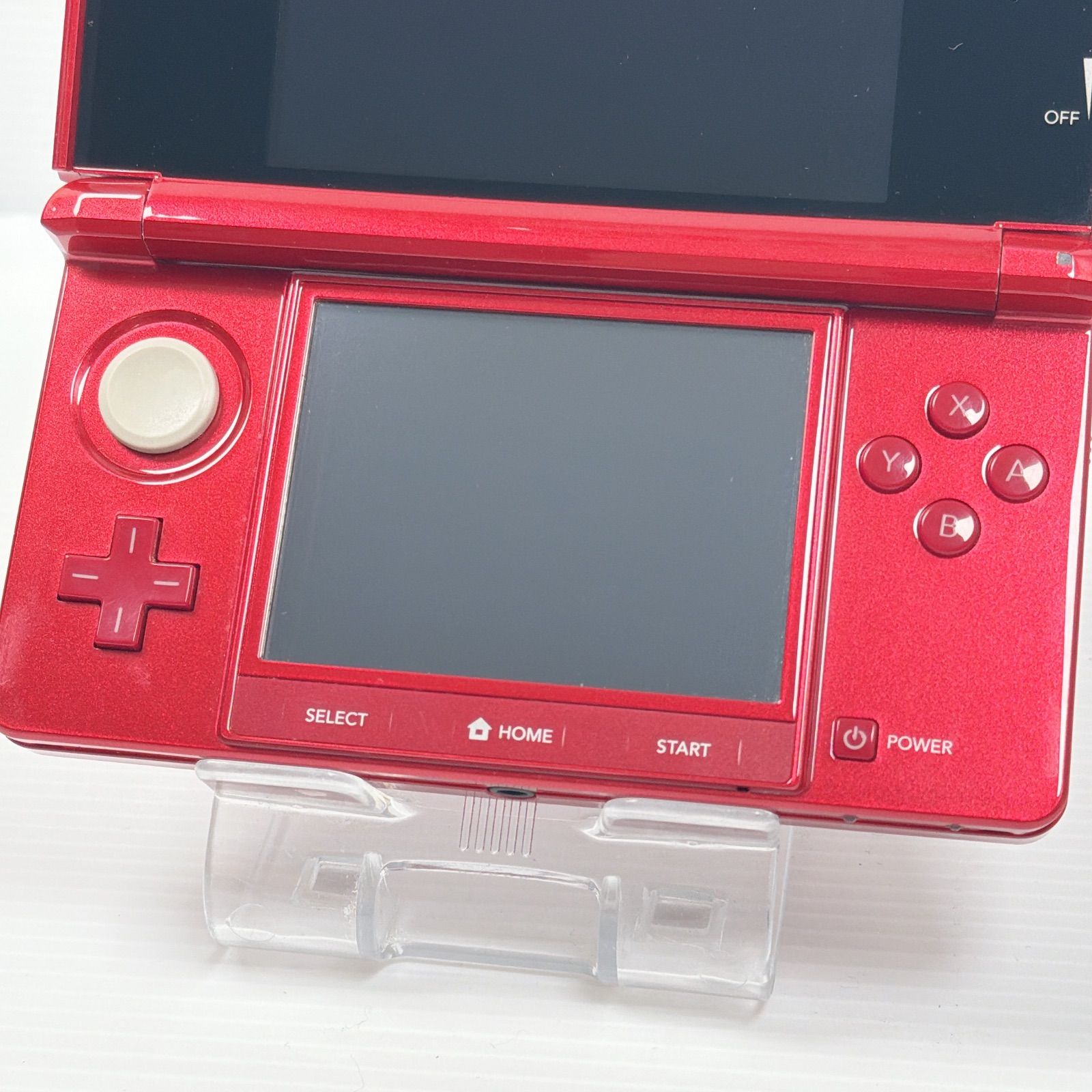 極美品 ニンテンドー 3DS メタリックレッド 遊べるセット 動作確認済み