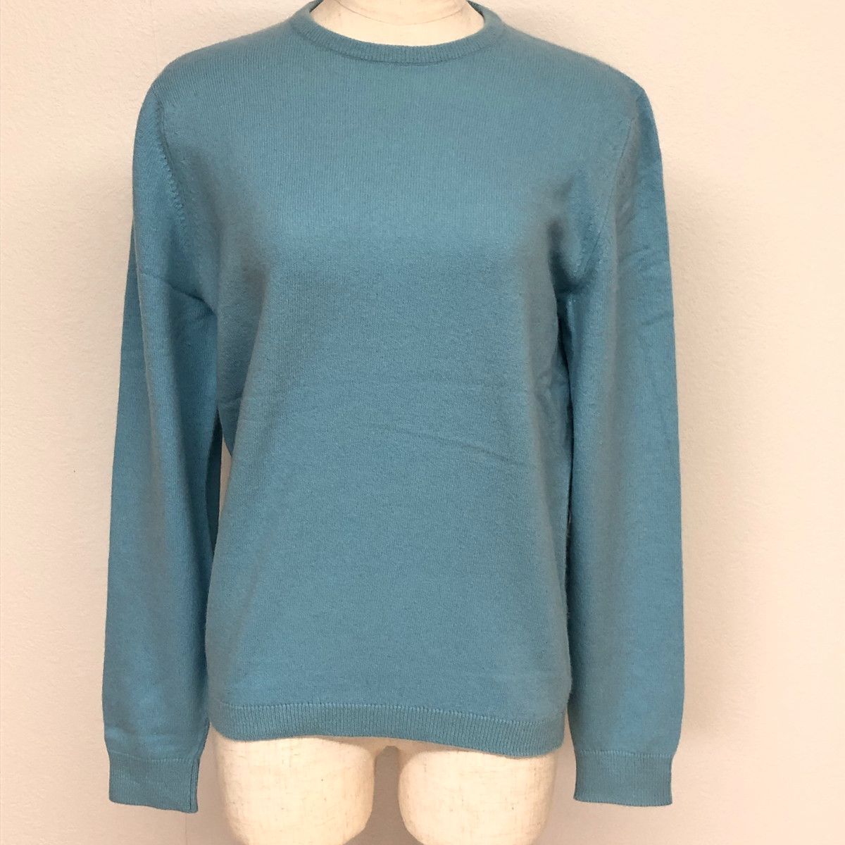 値下げ交渉歓迎] Ballantyne バランタイン カシミヤ100% ニット 水色