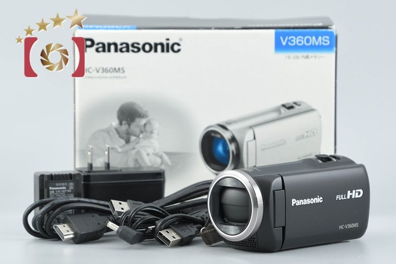中古】Panasonic パナソニック HC-V360MS ブラック デジタル