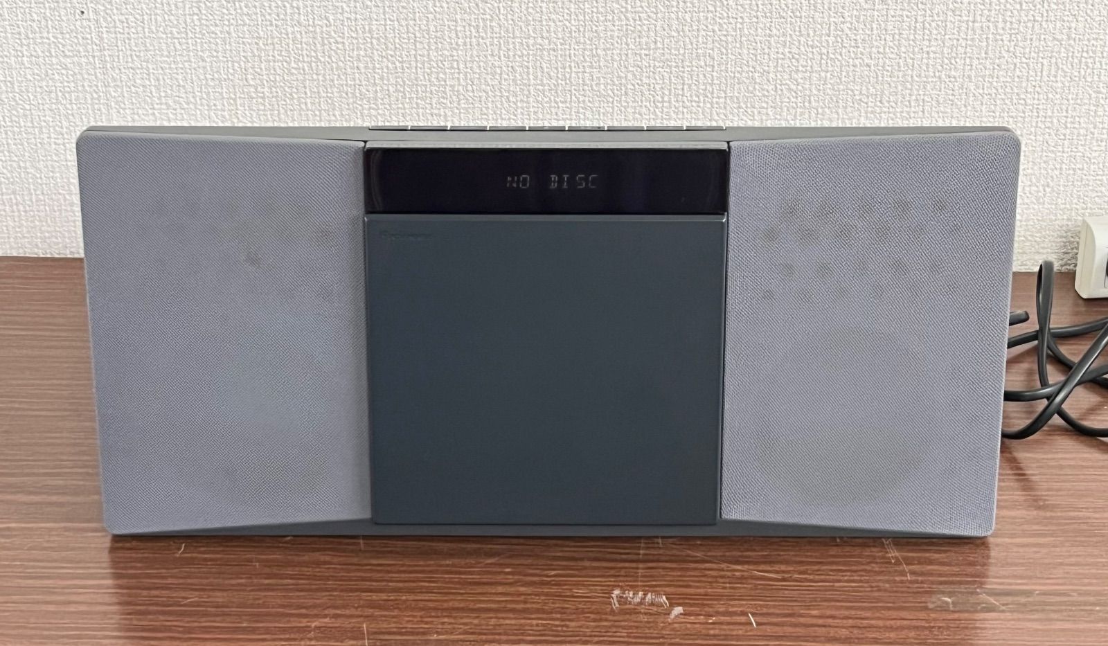 ジャンク品 Pioneer スリムCDミニコンポ X-SMC02(B) 2017年製 - メルカリ