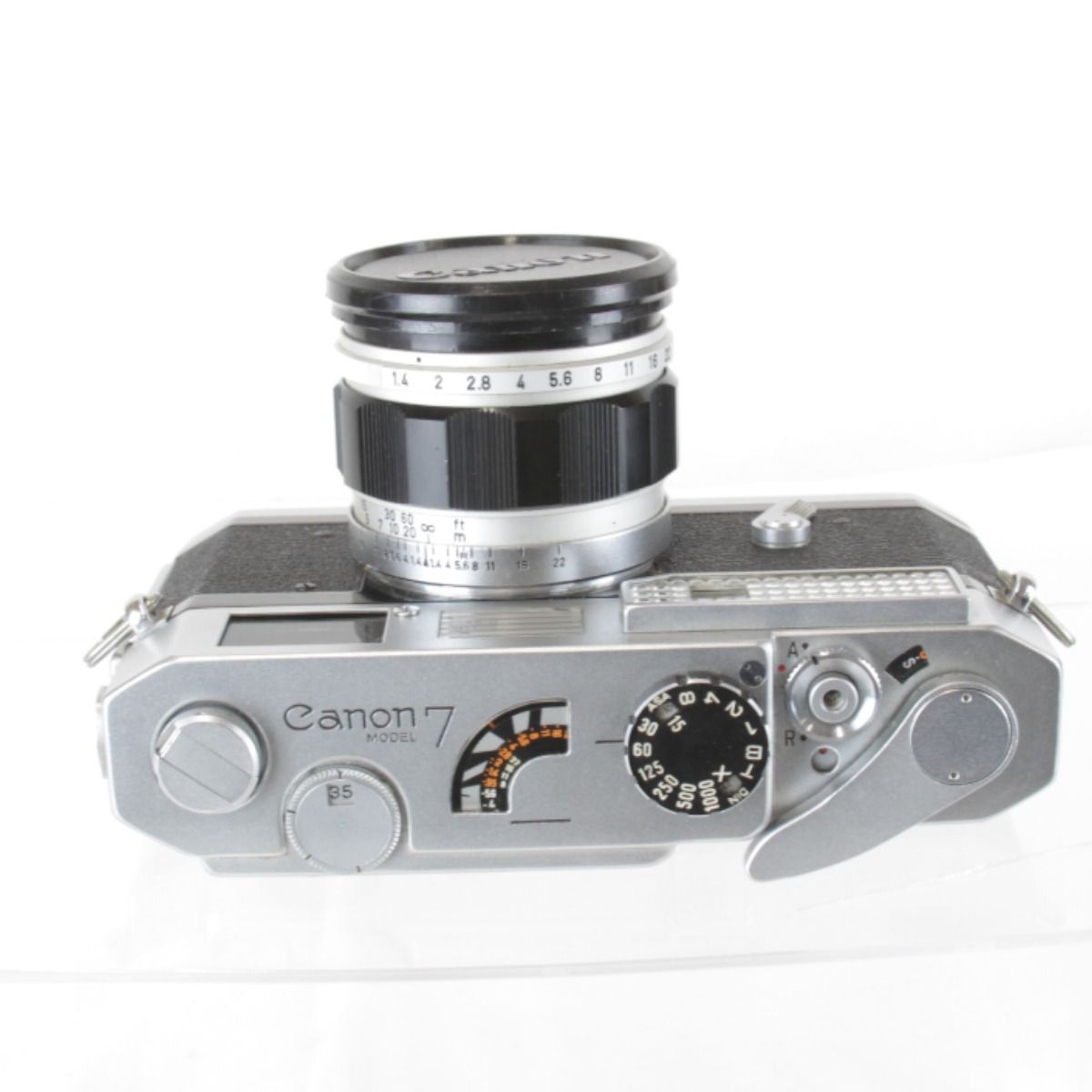 ジャンク『動作未確認』 キャノン MODEL7 レンズ・ケース有 フィルム