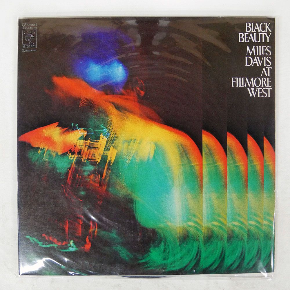 国内盤 MILES DAVIS/BLACK BEAUTY (AT FILLMORE WEST)/CBS/SONY SOPJ39