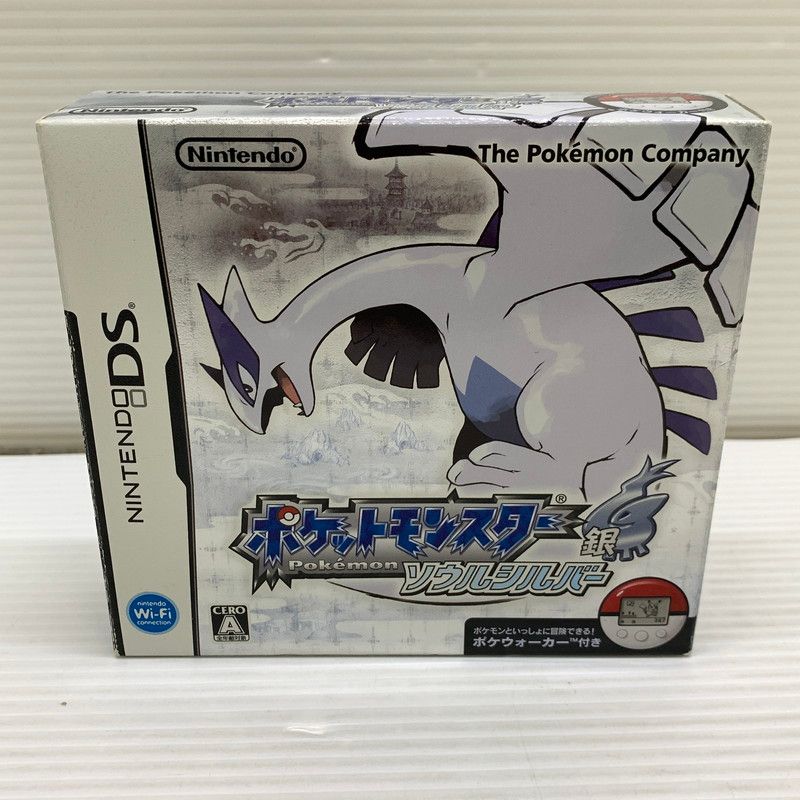 中古品】 DSソフト ポケットモンスター ソウルシルバー(ポケウォーカー
