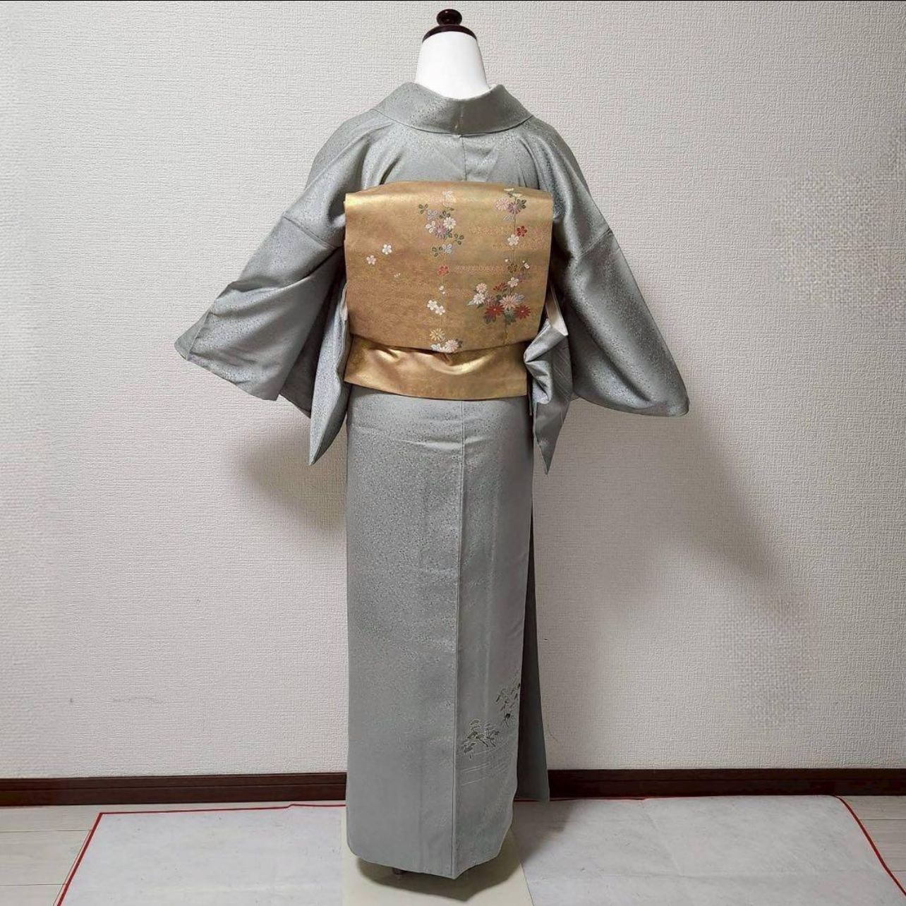 袷 正絹 訪問着 フルセット 4点 155〜165 S〜L カ②-5 - メルカリ