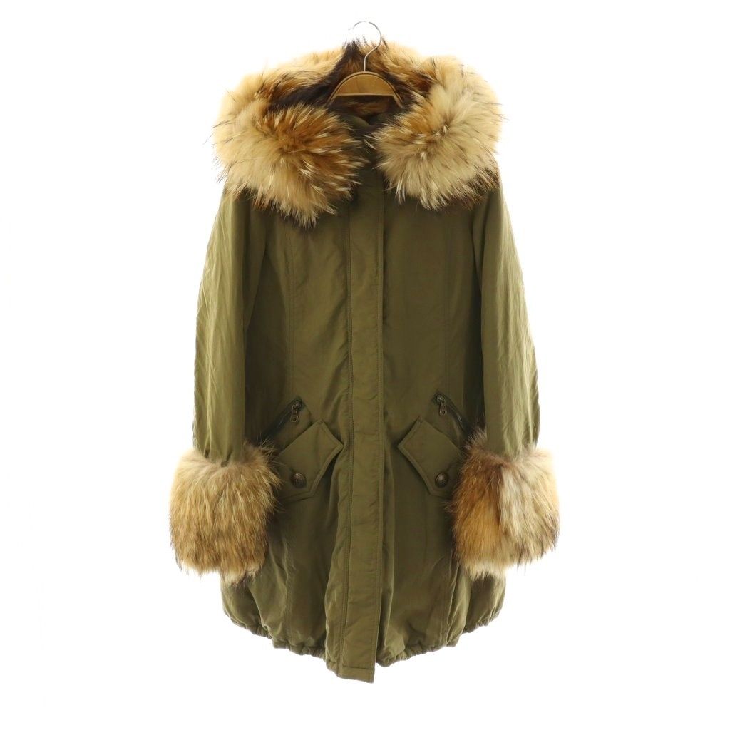 バーバリーブルーレーベル BURBERRY BLUE LABEL 中綿 ミリタリーコート