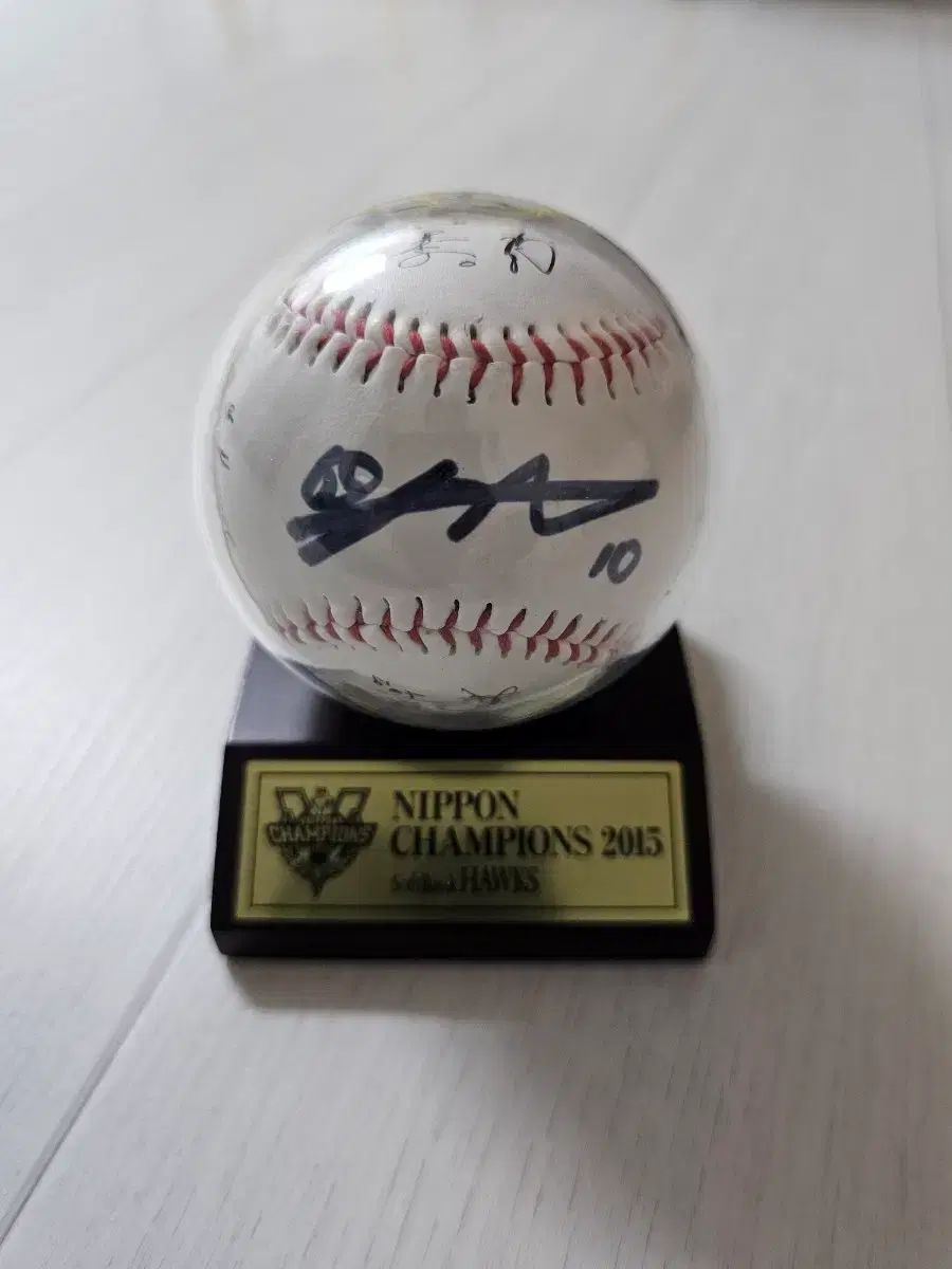 2015 ソフトバンク 優勝 記念球 (李大浩（イ・デホ） サインボール