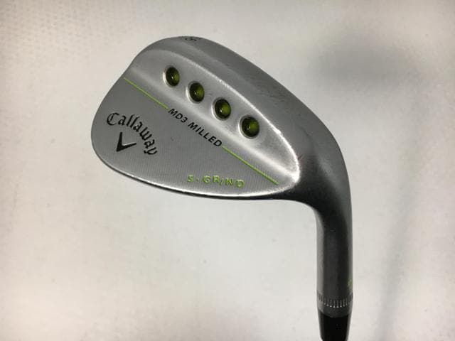 中古ゴルフクラブ】キャロウェイ MD3 MILLED ウェッジ クローム 56.10