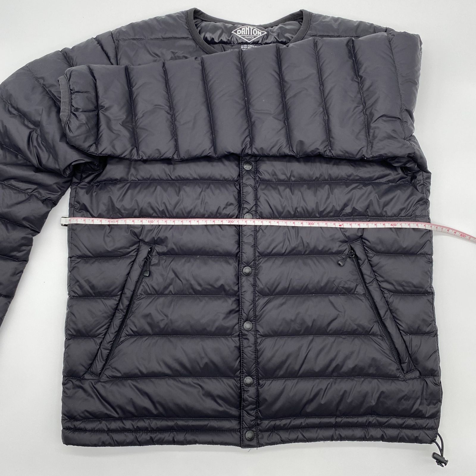 DANTON ダントン インナーダウン ジャケット ブラック XS 34 - メルカリ
